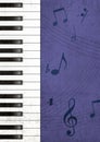 Piano Grunge Background Royalty Free Stock Photo