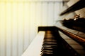 Piano keyboard Royalty Free Stock Photo