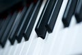 Piano keyboard Royalty Free Stock Photo