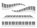 Piano Keyboards Royalty Free Stock Photo