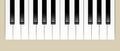 Piano Keys Royalty Free Stock Photo