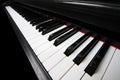 Piano keys Royalty Free Stock Photo