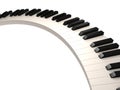 Piano keys Royalty Free Stock Photo
