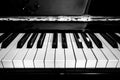 Piano keys Royalty Free Stock Photo