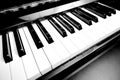 Piano keys Royalty Free Stock Photo