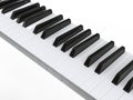 Piano keys closeup Royalty Free Stock Photo