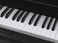 Piano keys closeup shot Royalty Free Stock Photo