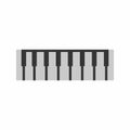 Piano Keys icon vector image.