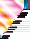 Piano ladder open music step Royalty Free Stock Photo