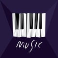 Piano Music Royalty Free Stock Photo