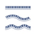 Piano Music Icon Vector illustration design Royalty Free Stock Photo