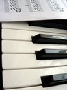 Piano and notes