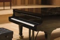 Piano in philharmonic Royalty Free Stock Photo