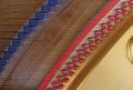 piano strings detail