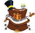The piano Royalty Free Stock Photo