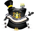 The piano Royalty Free Stock Photo