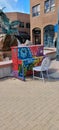 Pianos about Town Art in Public Places Fort Collins Colorado Royalty Free Stock Photo