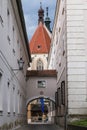 Piarist Alley, Krems an der Donau, Austria Royalty Free Stock Photo