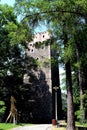 Piast Tower, a lookout tower in the center of Cieszyn on the site of a medieval castle, Cieszyn, Poland