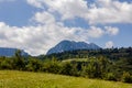 Piatra Craiului Mountains - view from Poiana Marului Royalty Free Stock Photo