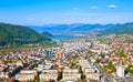 Piatra Neamt city view Royalty Free Stock Photo