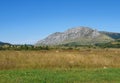 Piatra Secuiului cliffs seen from Coltesti Romania