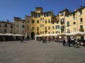 Piazza Anfiteatro Luca Italy