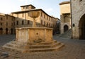 Piazza of Bevagna Royalty Free Stock Photo