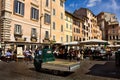 Piazza Campo di Fiori, Rome, Italy