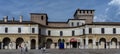 Piazza Castello in Mantua Royalty Free Stock Photo