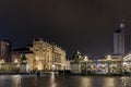 Piazza Castello At Night, Turin Italy Royalty Free Stock Photo