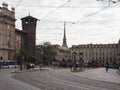 Piazza Castello square in Turin