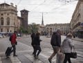 Piazza Castello square in Turin