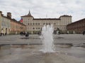 Piazza Castello square in Turin