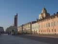 Piazza Castello square in Turin