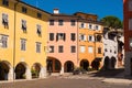 Piazza Cavour in Gorizia