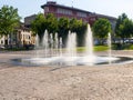 The Piazza citadella in Verona in Northern Italy