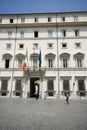 Piazza colonna rome italy Royalty Free Stock Photo