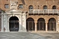 Piazza Dante in Verona Royalty Free Stock Photo