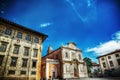 Piazza dei Cavalieri in Pisa in hdr Royalty Free Stock Photo