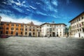 Piazza dei Cavalieri in Pisa Royalty Free Stock Photo