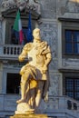 Statue of Cosimo I de` Medici, dressed in the costumes of Grand Master of the Knights of San Stefano