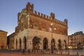 Piazza dei cavalli Town square in Piacenza