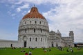 Piazza dei Miracoli and Leaning tower of Pisa