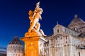 Piazza dei Miracoli with Leaning Tower of Pisa