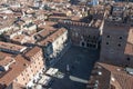 Piazza dei signori from top verona veneto italy europe