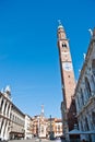 Piazza dei Signori in Vicenza Royalty Free Stock Photo