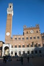 Piazza del Campo - Siena Italy Royalty Free Stock Photo