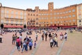 Piazza del Campo in Siena, Italy Royalty Free Stock Photo