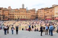 Piazza del Campo, Siena Royalty Free Stock Photo